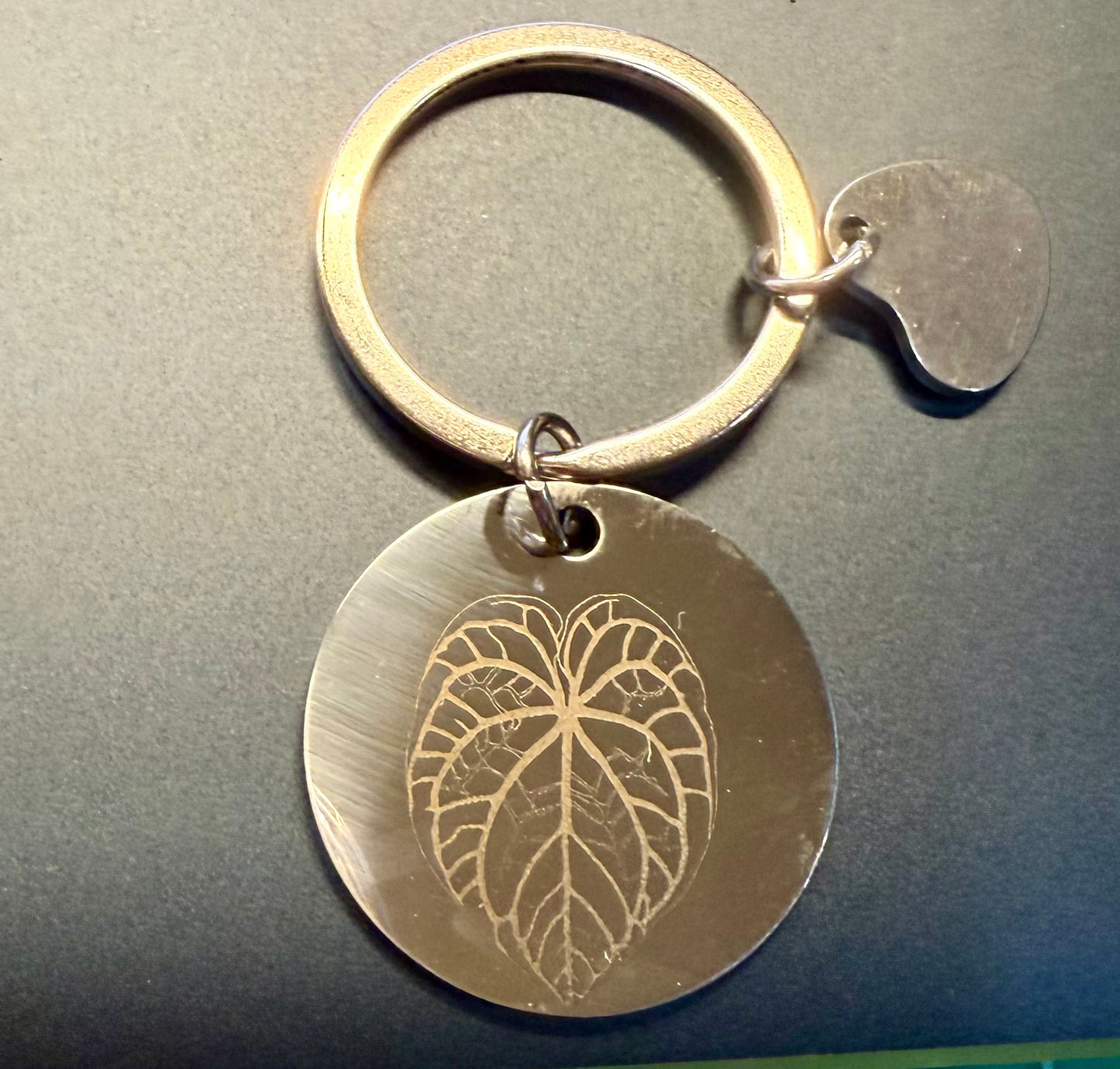 Anthurium keychain