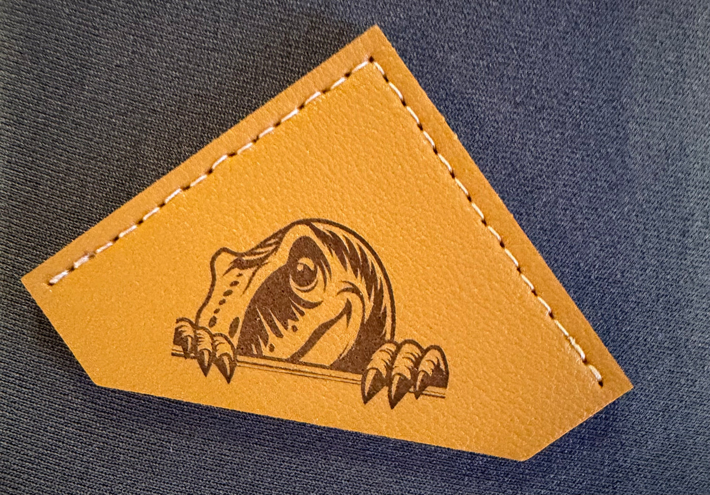 Leather Corner Bookmark with engraved