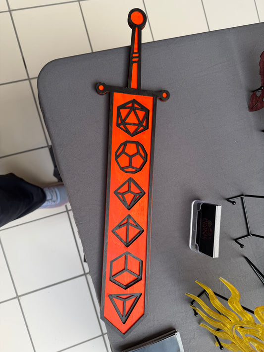 DND Handpainted Layered Sword