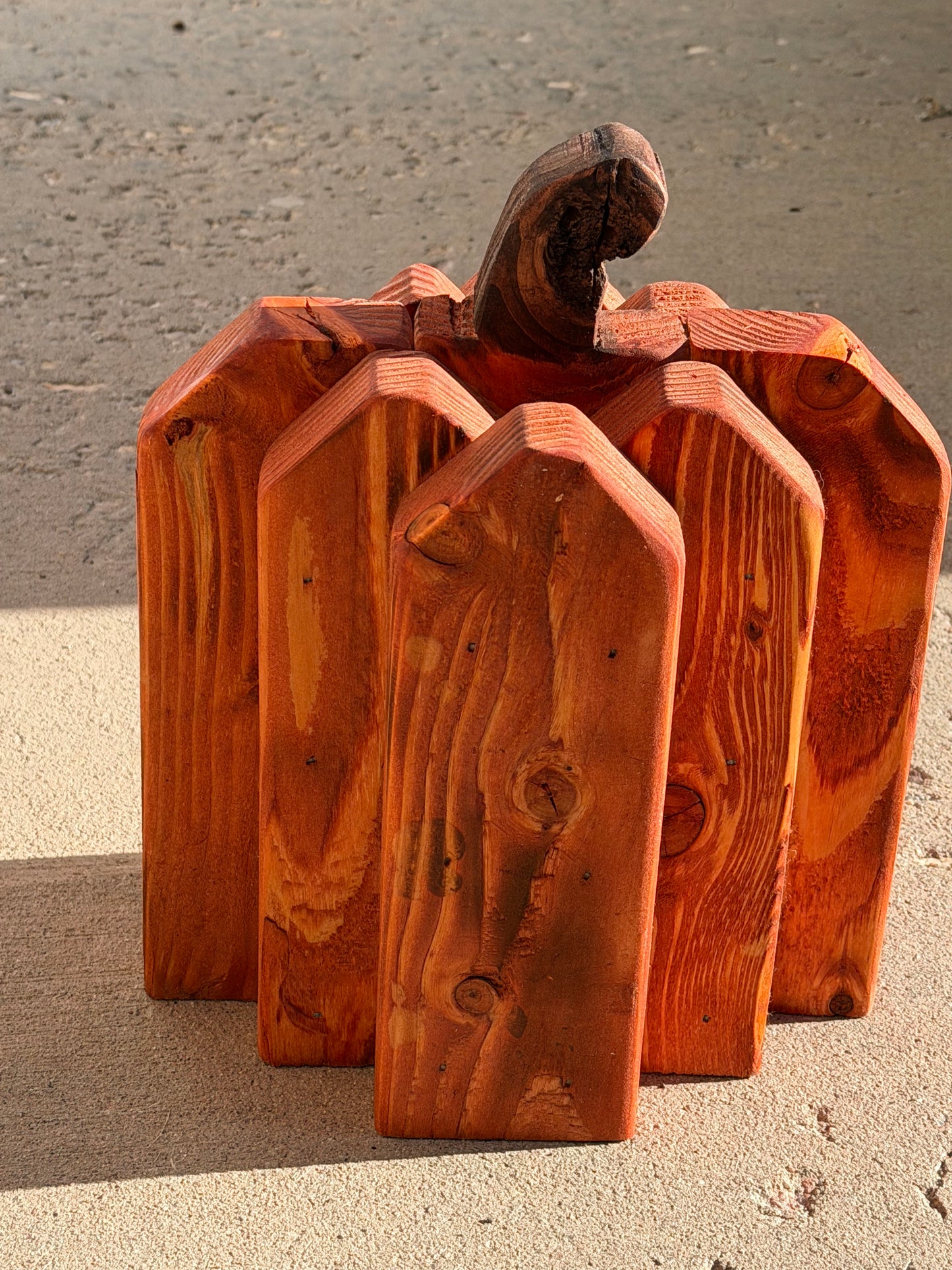 Wooden Pumpkin