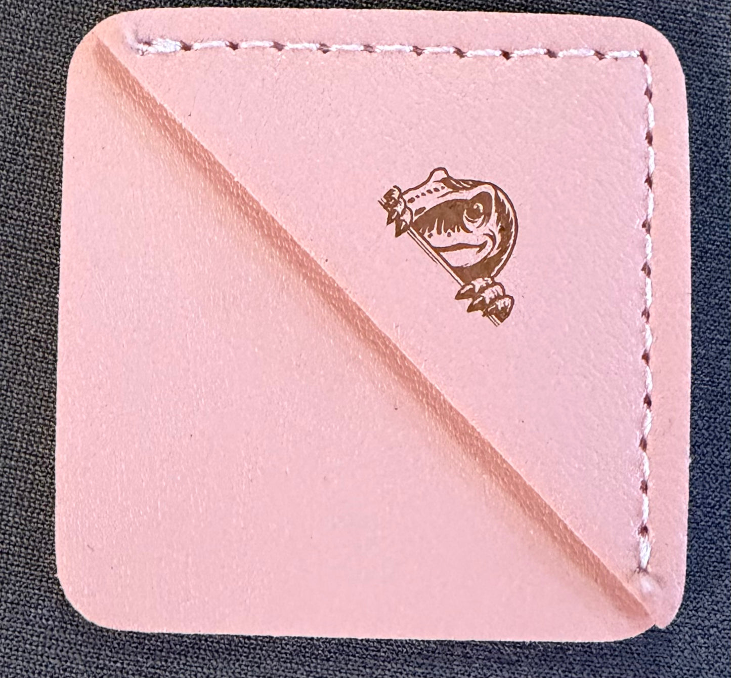 Leather Corner Bookmark with engraved