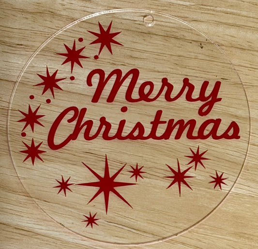 Merry Christmas Ornament