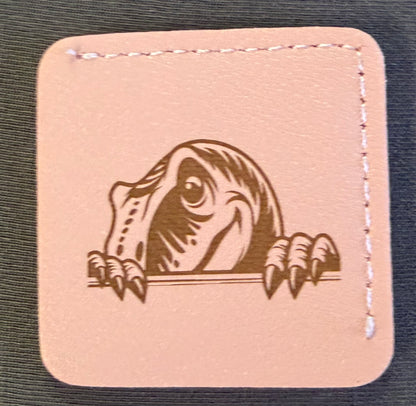 Leather Corner Bookmark with engraved